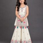 Kids Sharara White